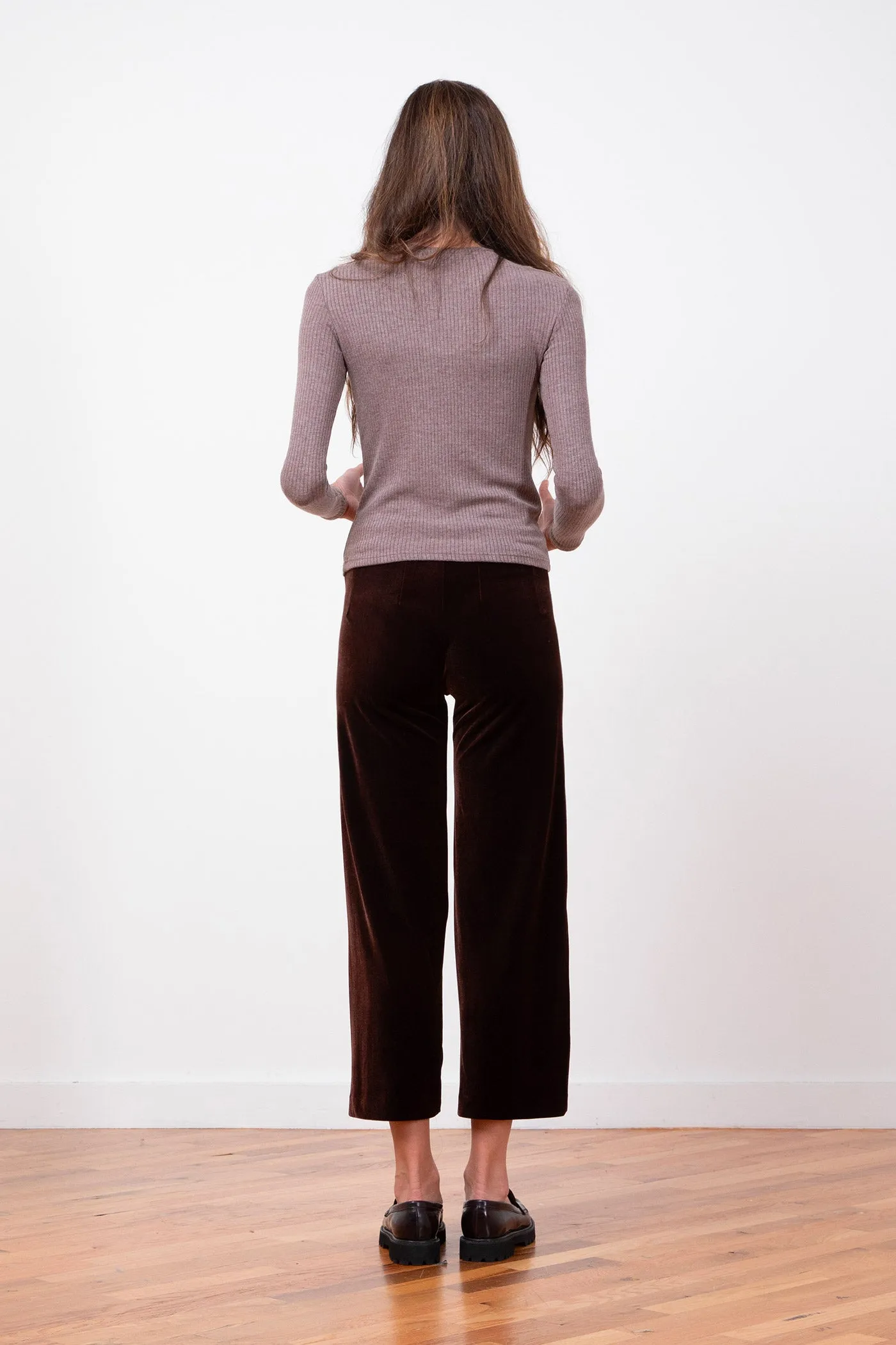 ALEX Velvet Brown sold by Avenue Montaigne product image thumbnail 3