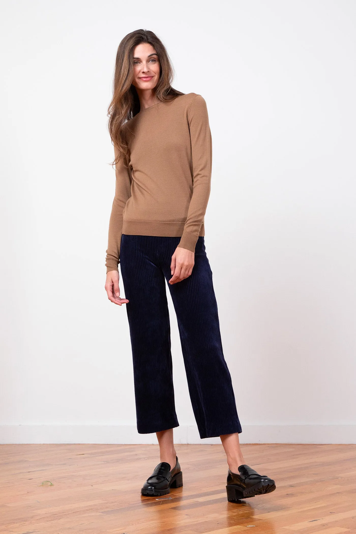 ALEX Corduroy Navy sold by Avenue Montaigne