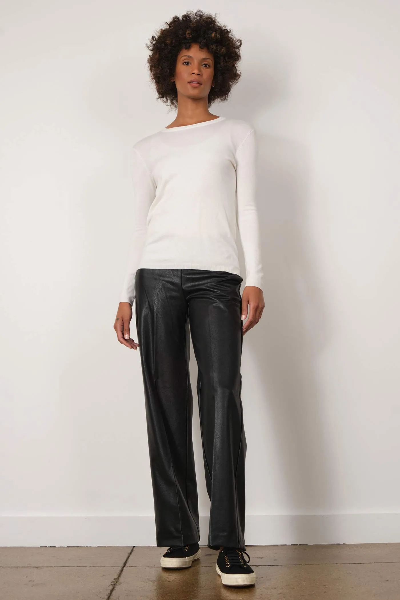 GEORGES Pleather Black sold by Avenue Montaigne