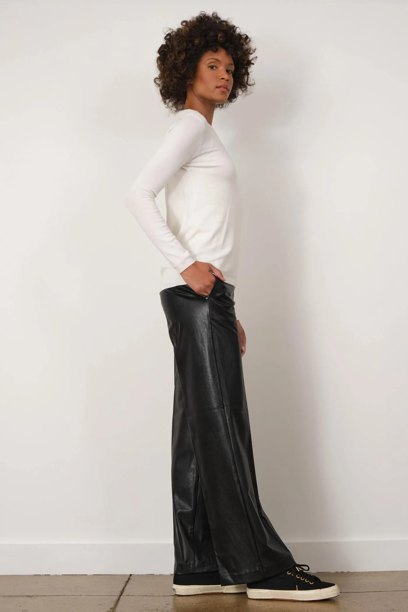 GEORGES Pleather Black sold by Avenue Montaigne product image thumbnail 2