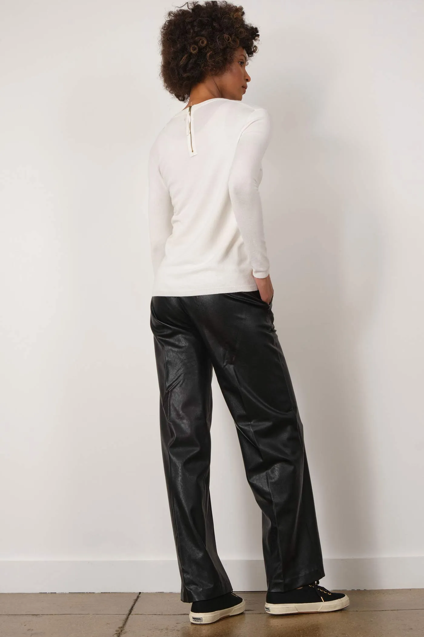 GEORGES Pleather Black sold by Avenue Montaigne product image thumbnail 3