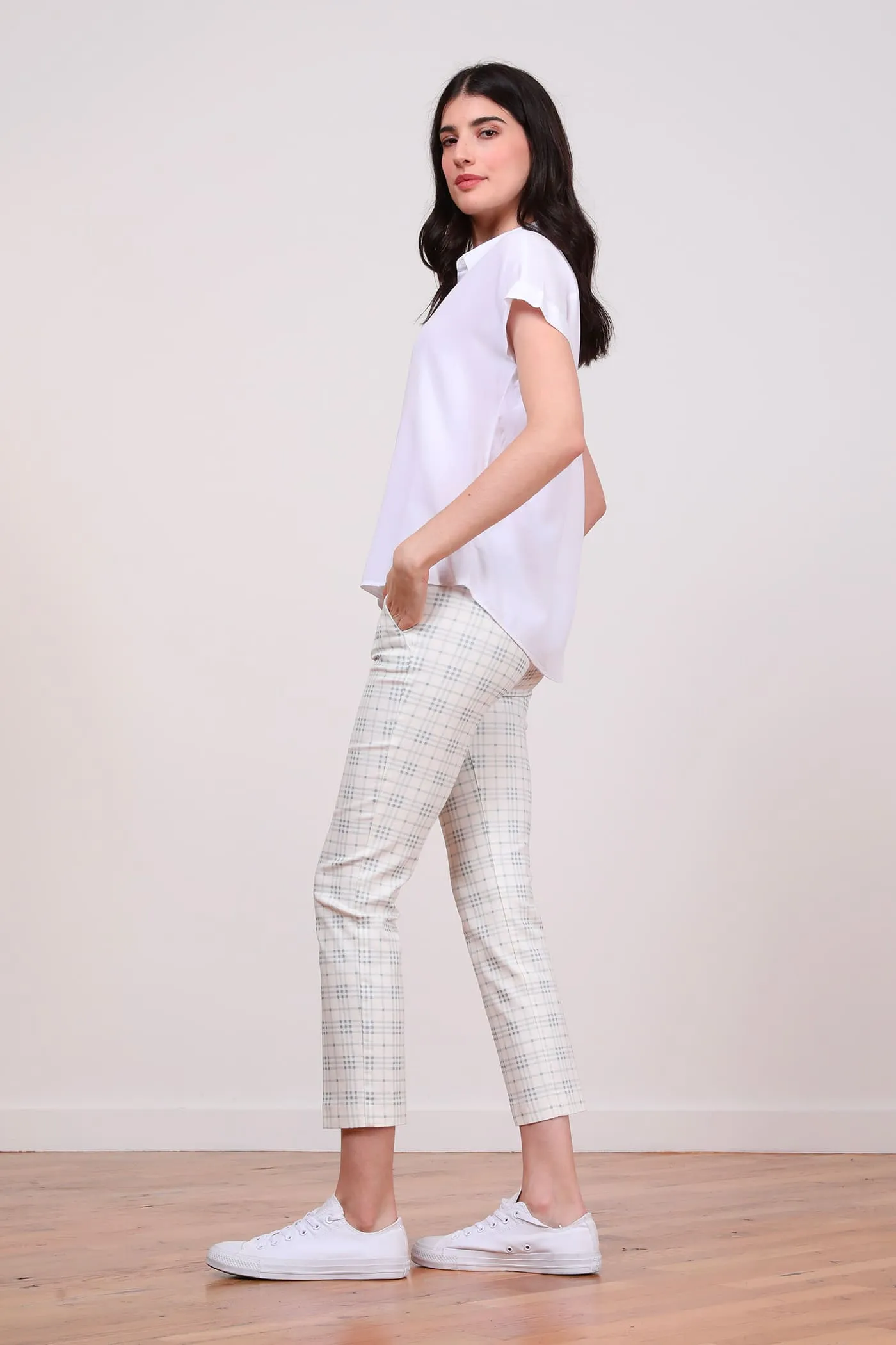 LULU Plaid Slate sold by Avenue Montaigne product image thumbnail 2