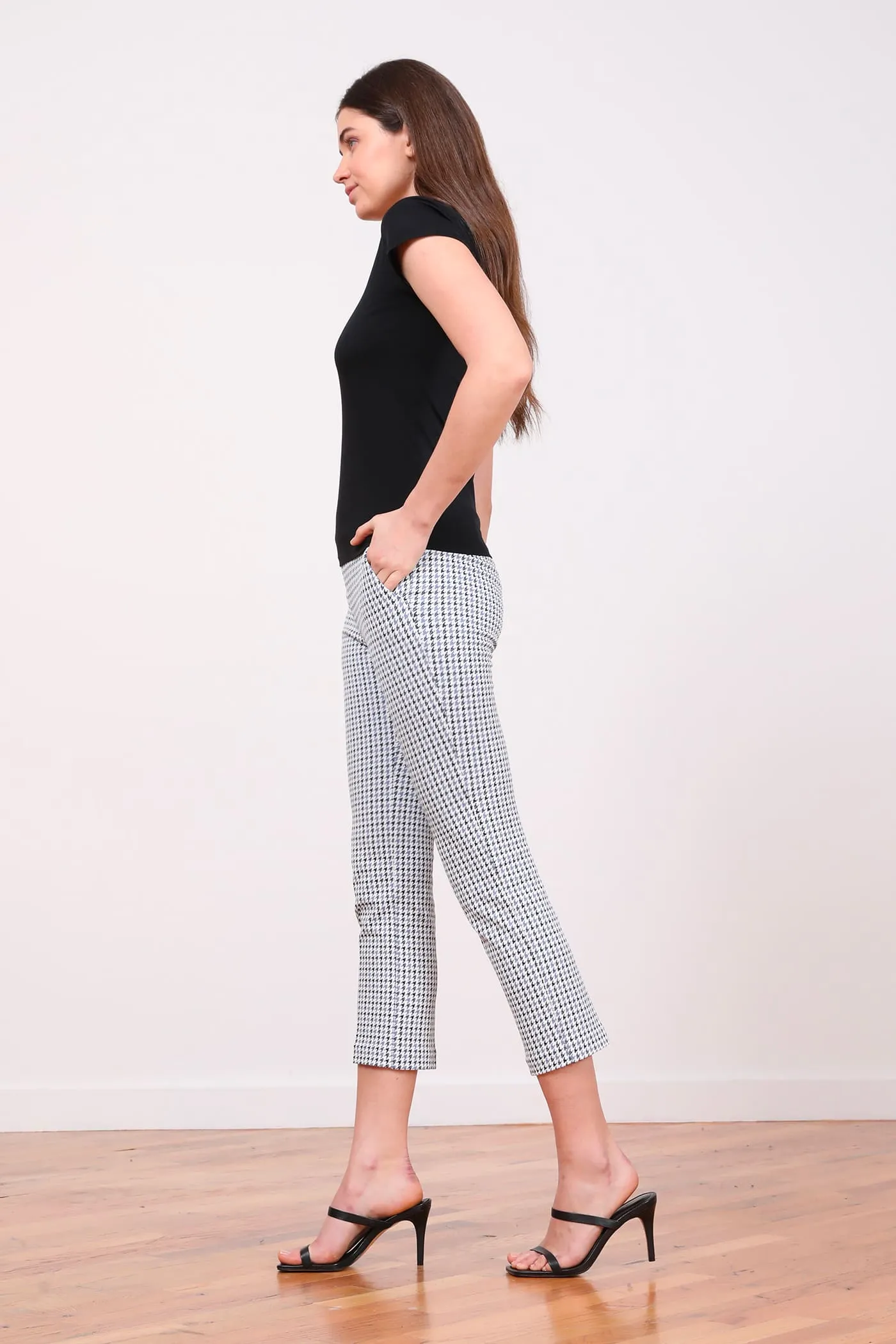 LULU Houndstooth Slate sold by Avenue Montaigne product image thumbnail 2