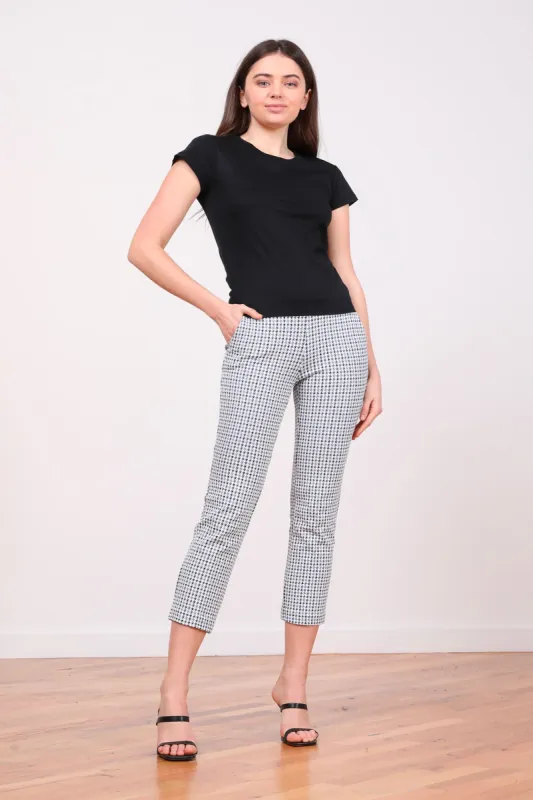 LULU Houndstooth Slate sold by Avenue Montaigne