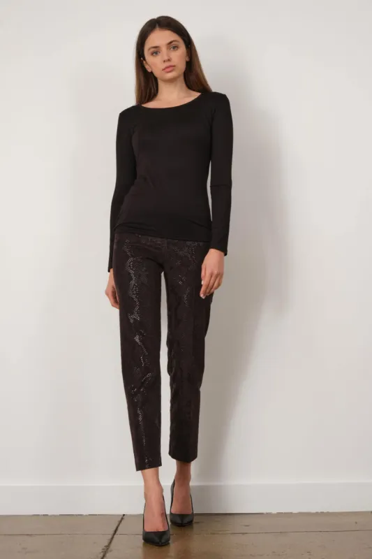 LILI Python Brown sold by Avenue Montaigne