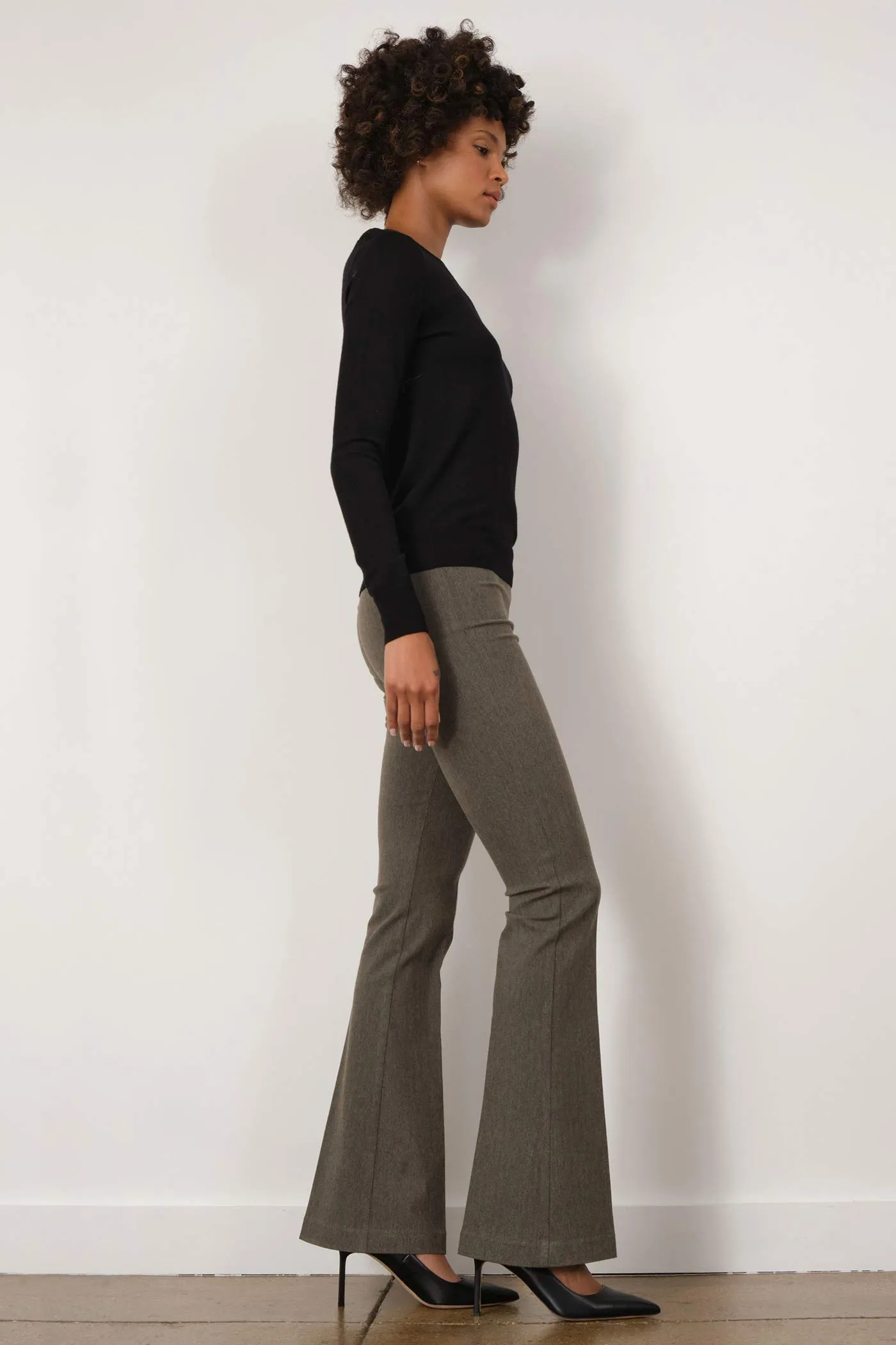 BELLINI Flannel Chevron Taupe sold by Avenue Montaigne product image thumbnail 2