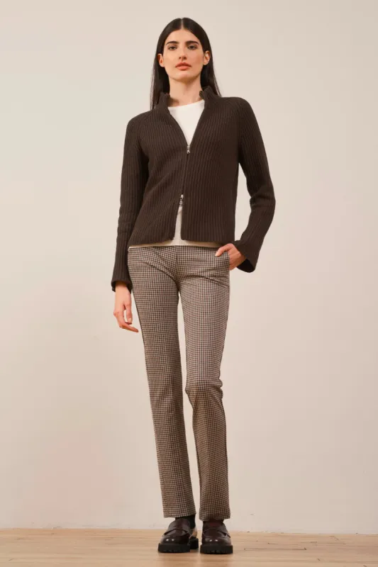 LOUIS Houndstooth Plaid sold by Avenue Montaigne