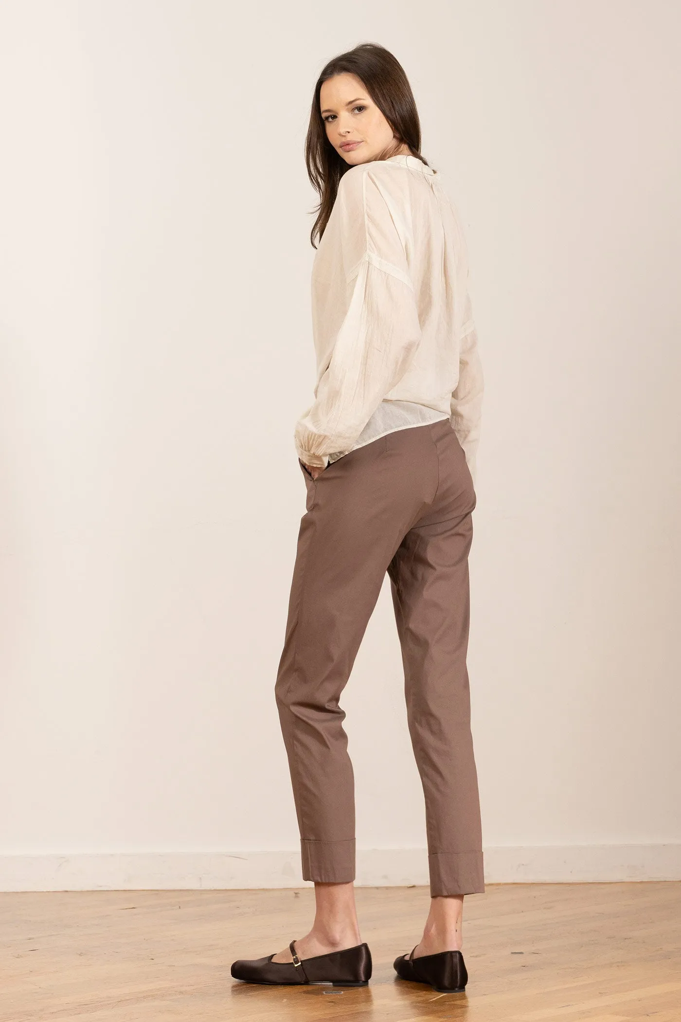 BEN Poplin Choco sold by Avenue Montaigne product image thumbnail 3