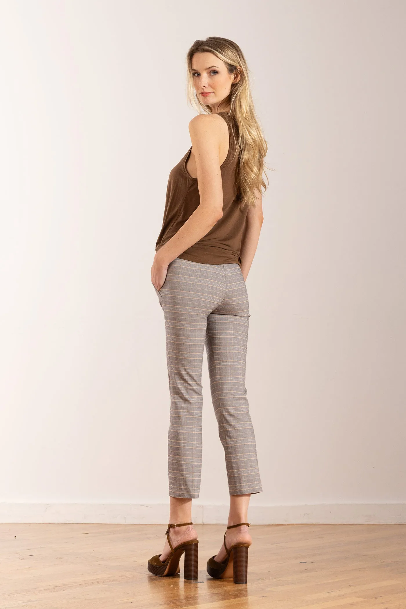 LULU Grey Plaid sold by Avenue Montaigne product image thumbnail 3