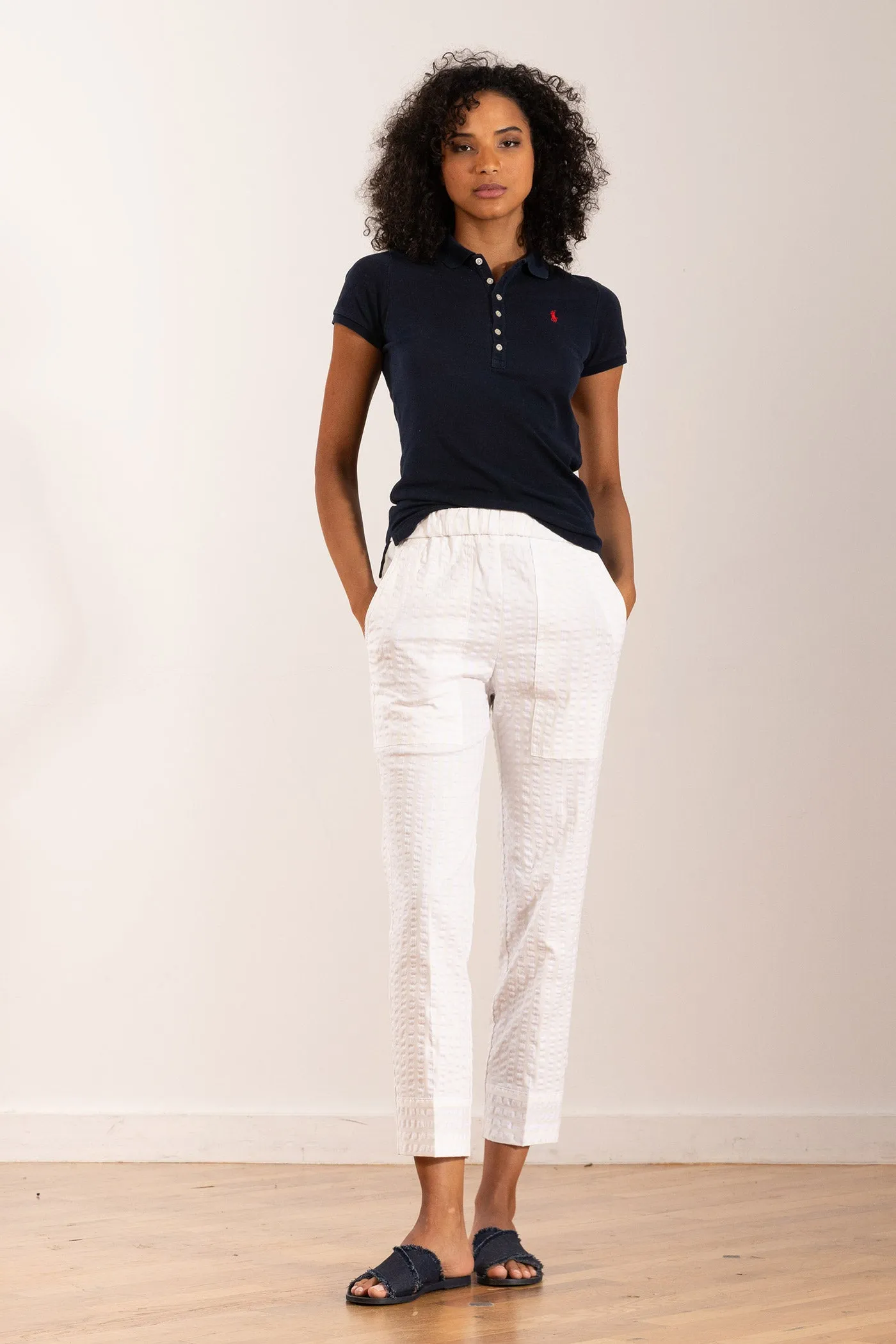 TONIC Seersucker White sold by Avenue Montaigne