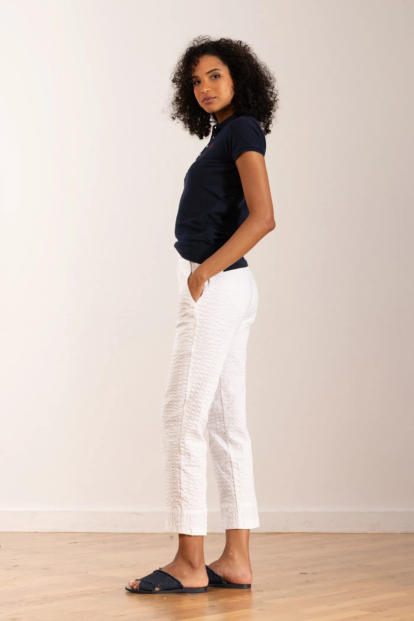 TONIC Seersucker White sold by Avenue Montaigne product image thumbnail 2