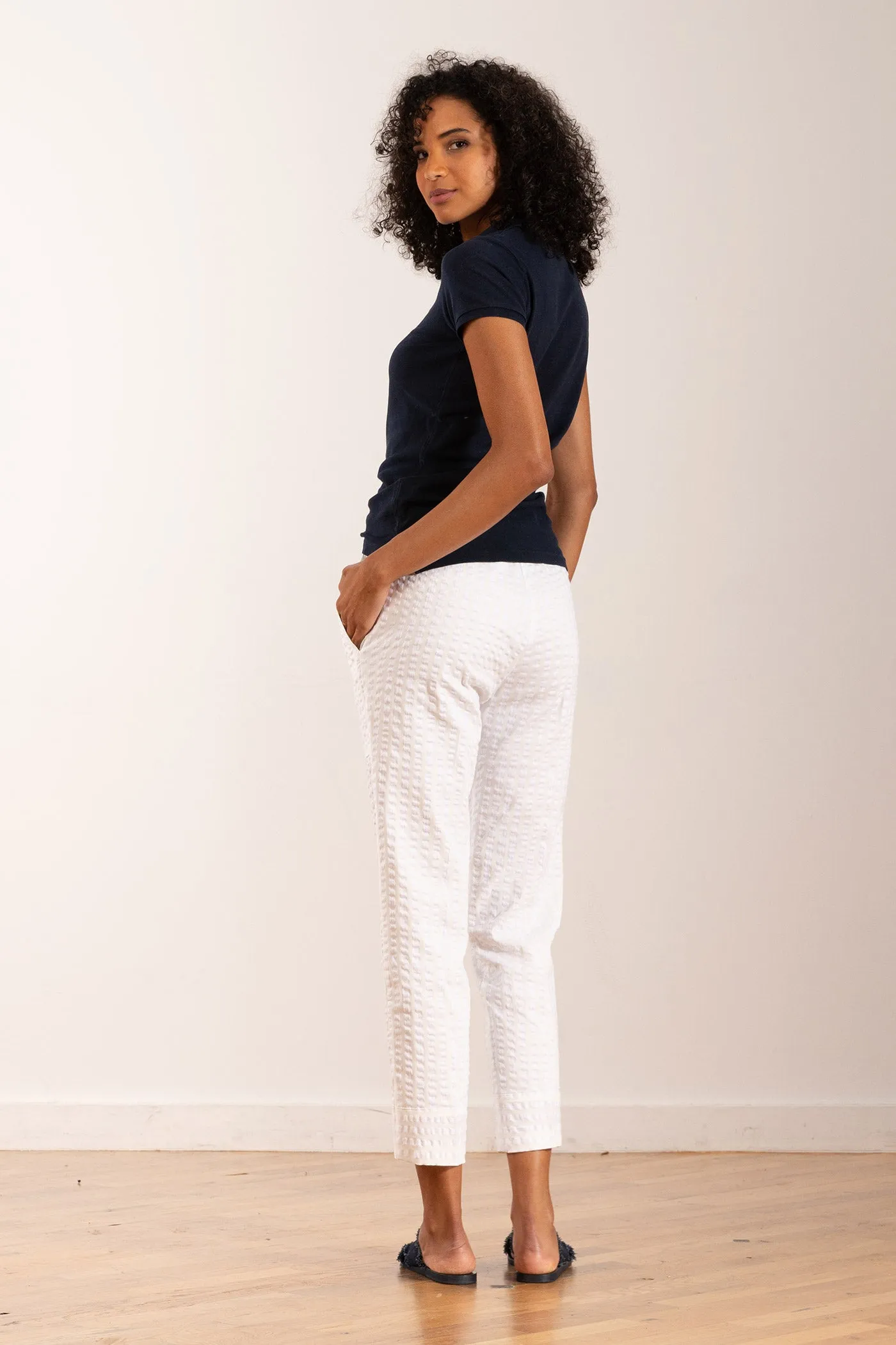 TONIC Seersucker White sold by Avenue Montaigne product image thumbnail 3