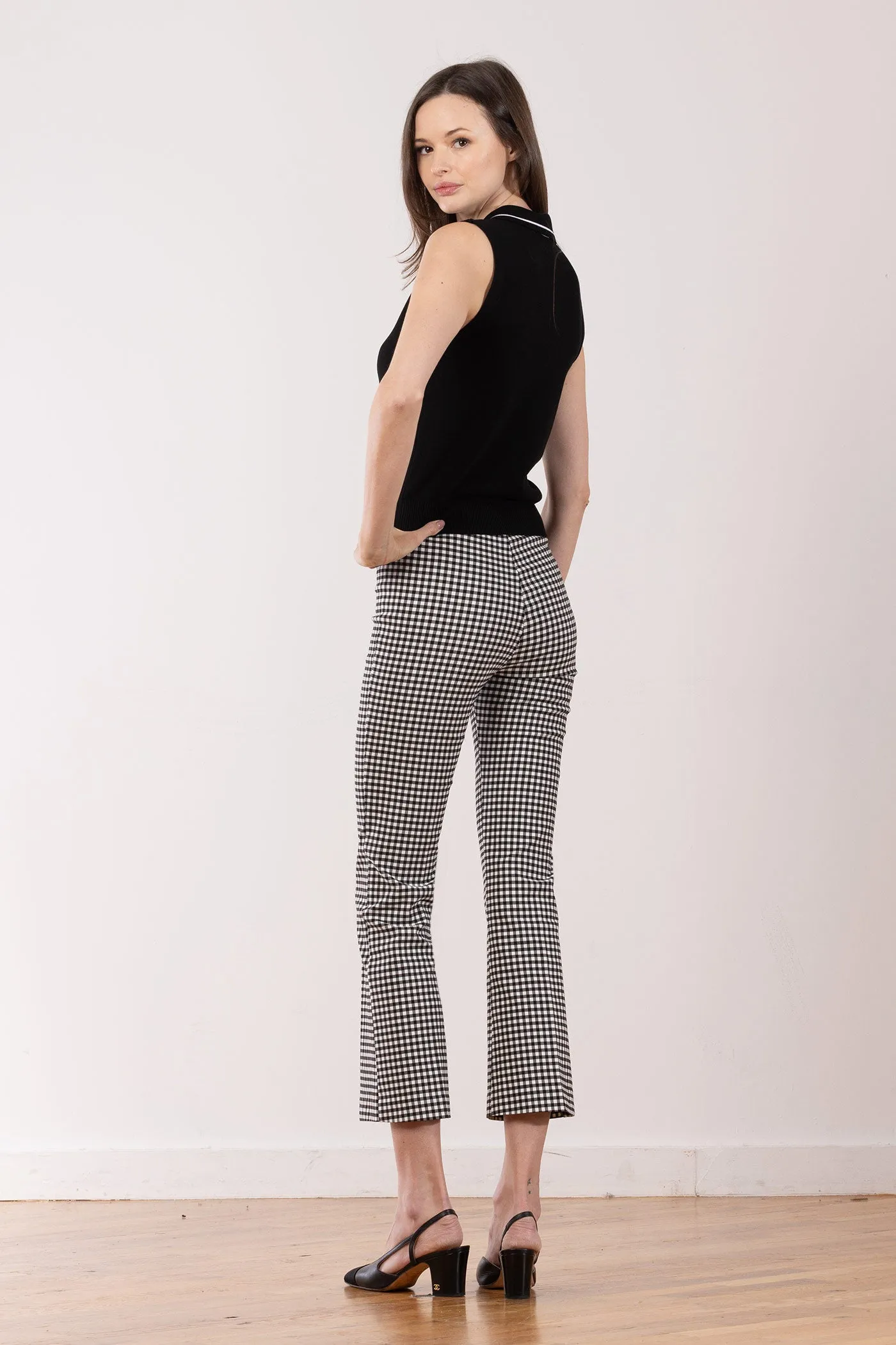 LEO Check Black sold by Avenue Montaigne product image thumbnail 3