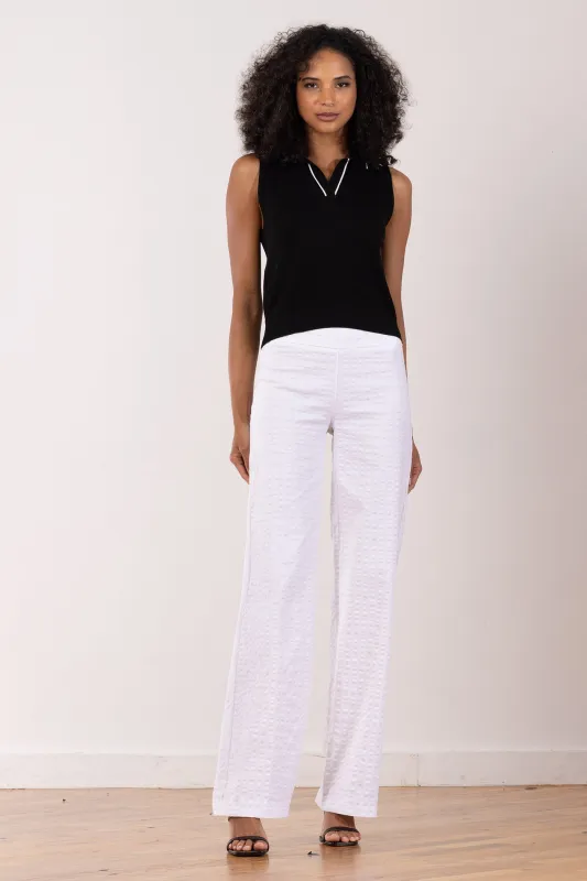 FLAVIA Seersucker White sold by Avenue Montaigne