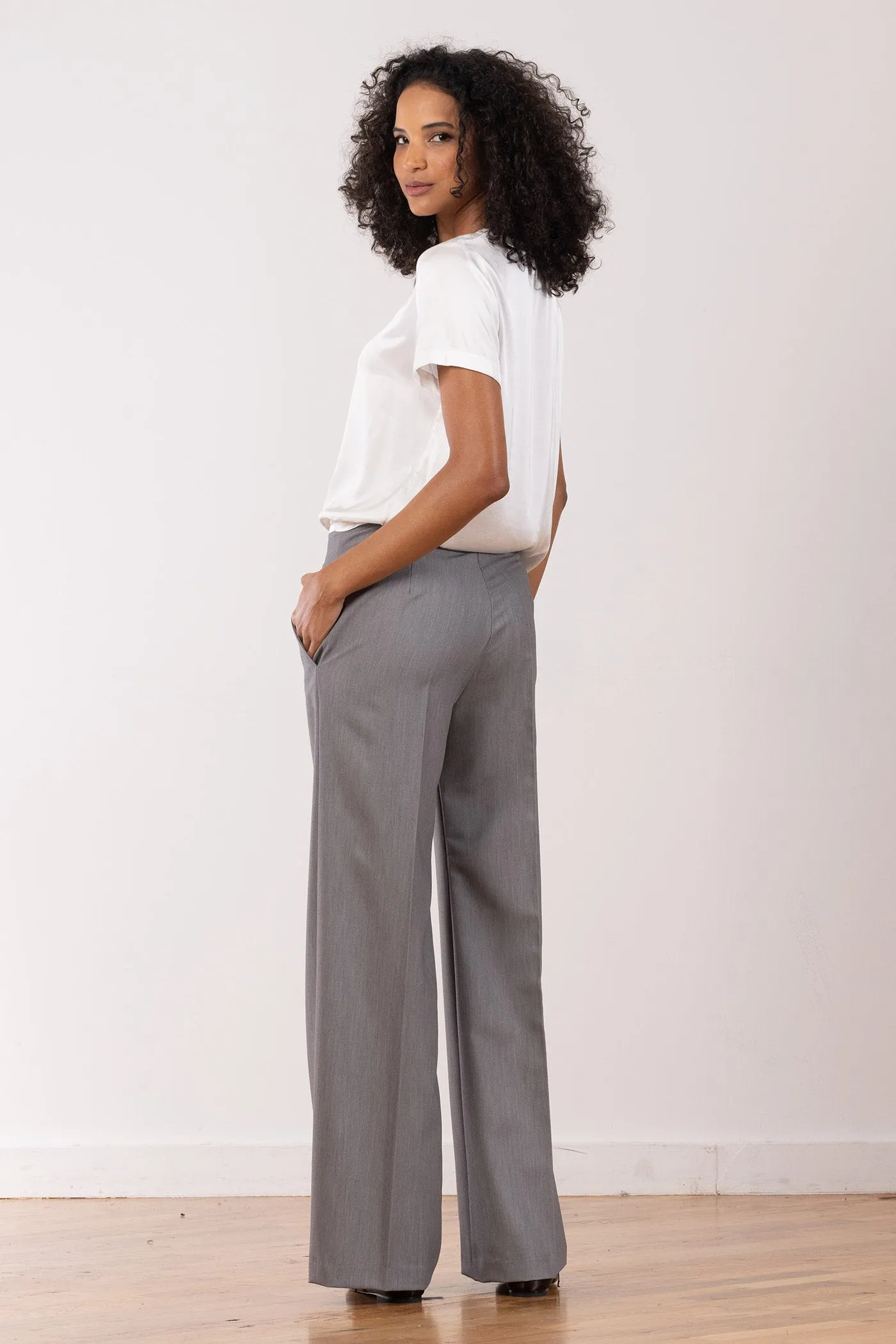 CARLA Tropical Heather Grey sold by Avenue Montaigne product image thumbnail 3