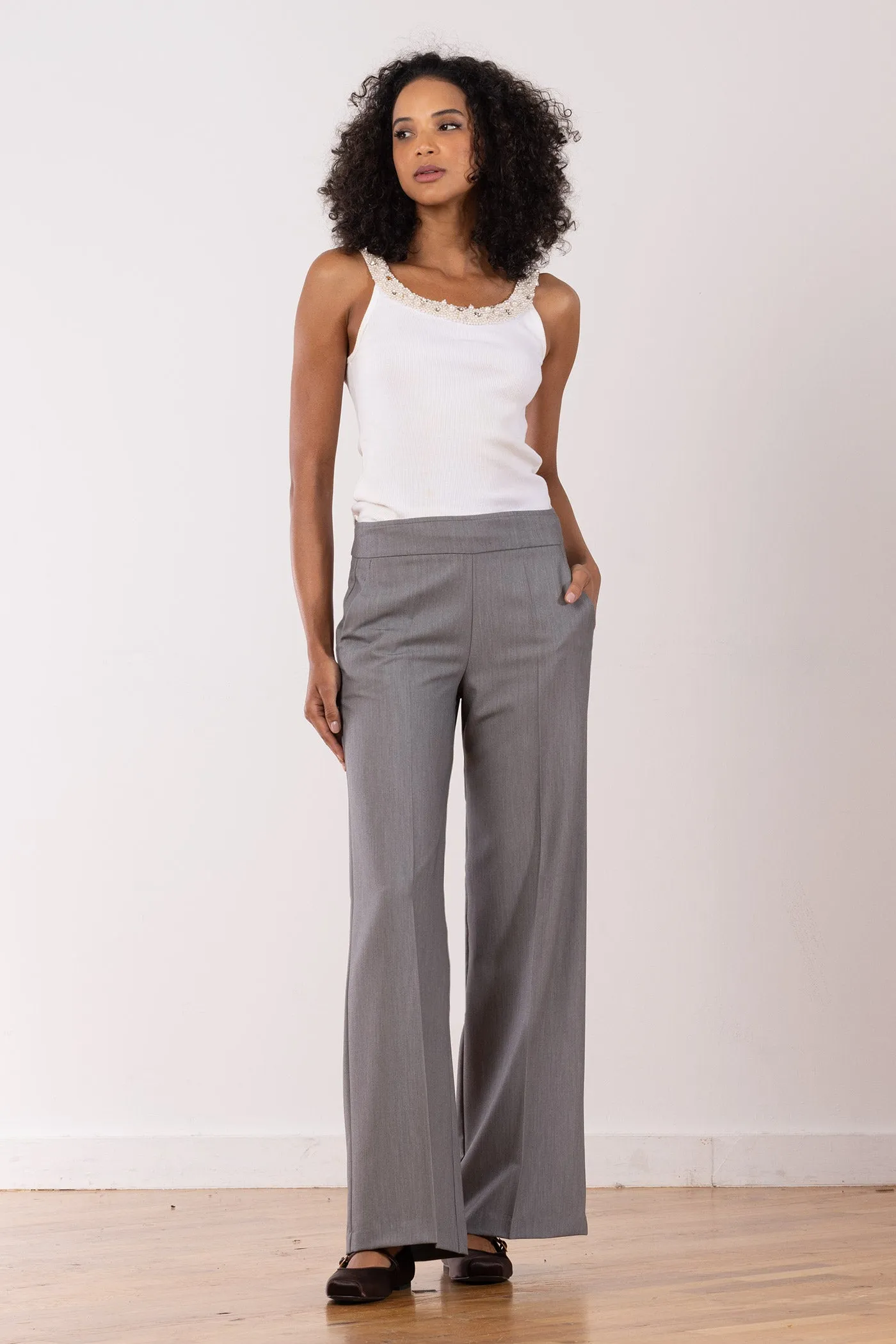 CARLA Tropical Heather Grey sold by Avenue Montaigne