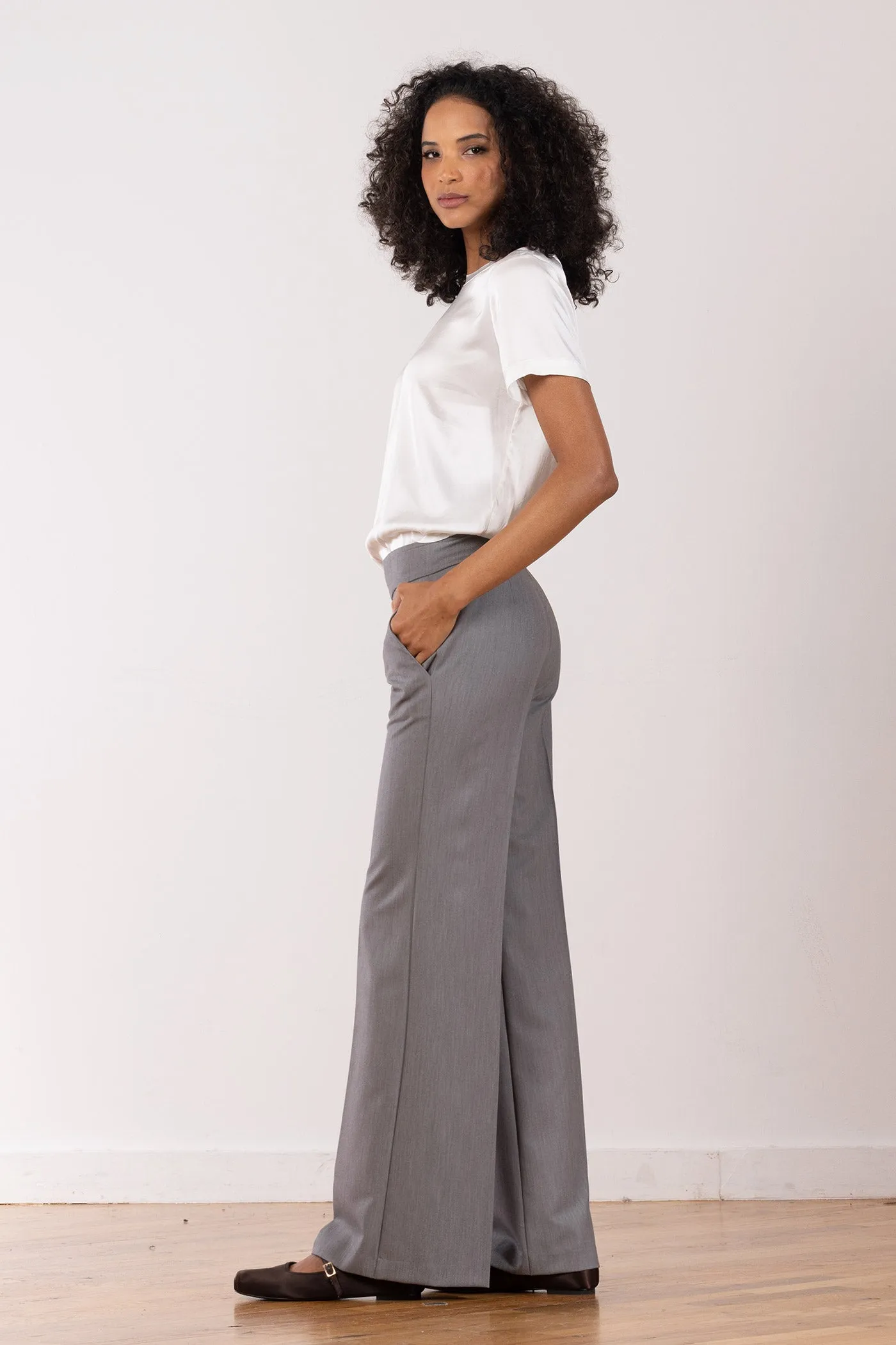 CARLA Tropical Heather Grey sold by Avenue Montaigne product image thumbnail 2