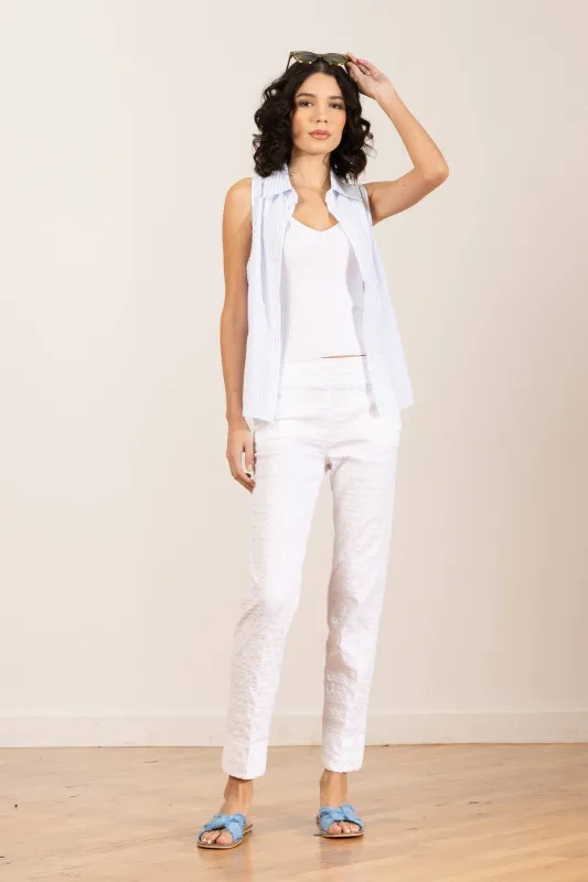 BEN Seersucker White sold by Avenue Montaigne
