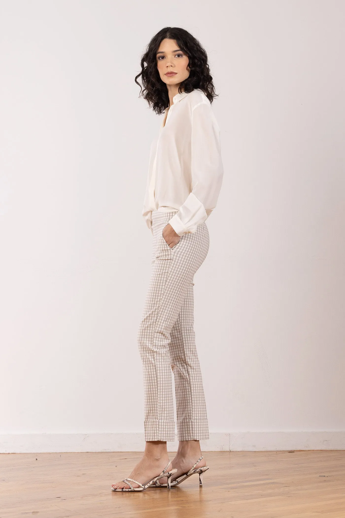 BEN Check Beige sold by Avenue Montaigne product image thumbnail 2