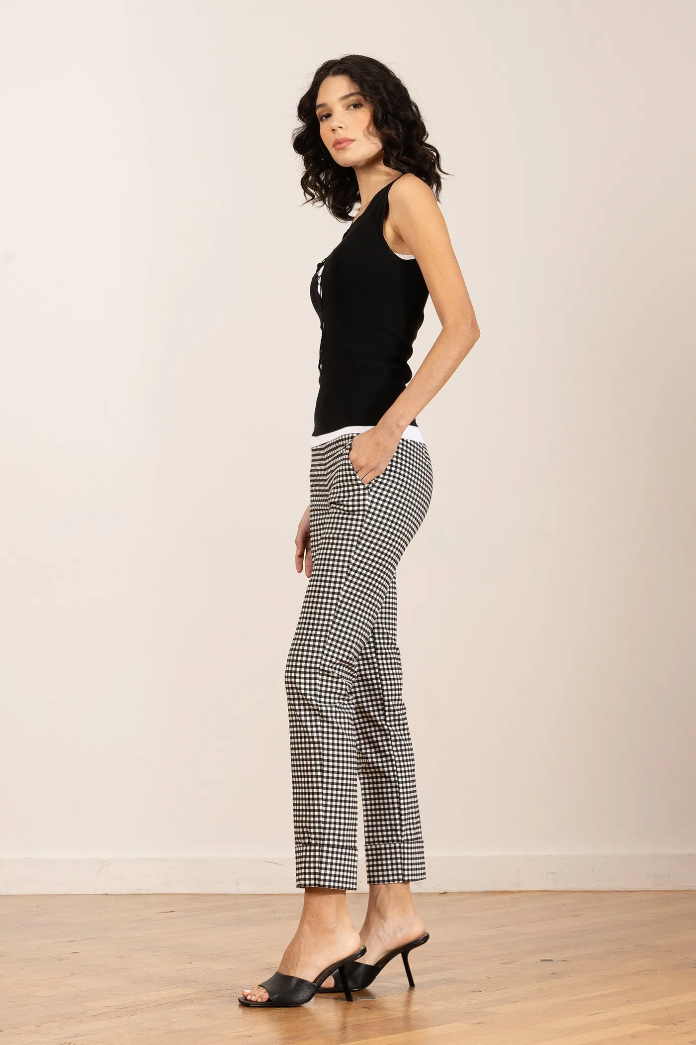 BEN Check Black sold by Avenue Montaigne product image thumbnail 2