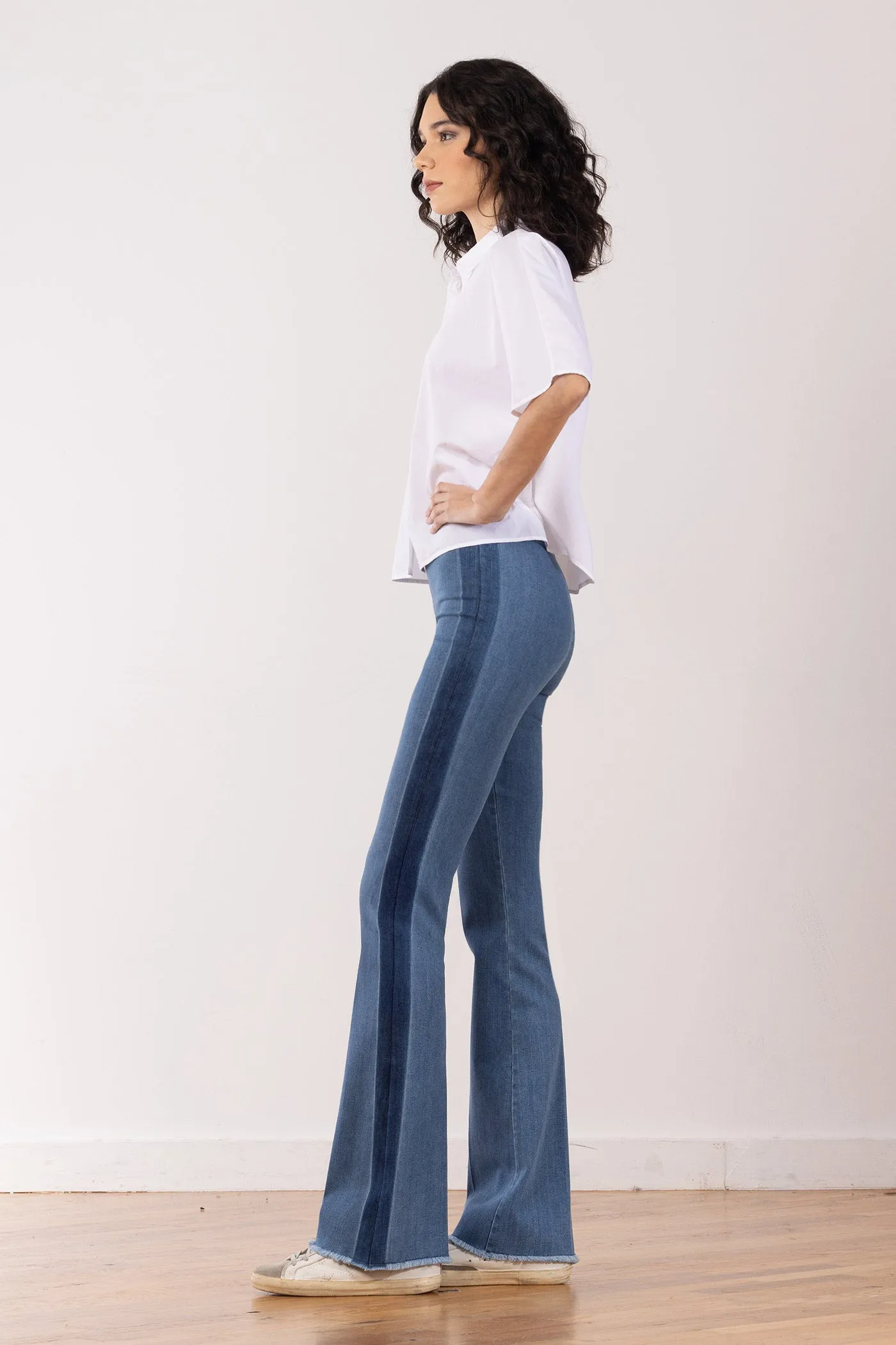 BELLINI Light Denim with Band sold by Avenue Montaigne product image thumbnail 2