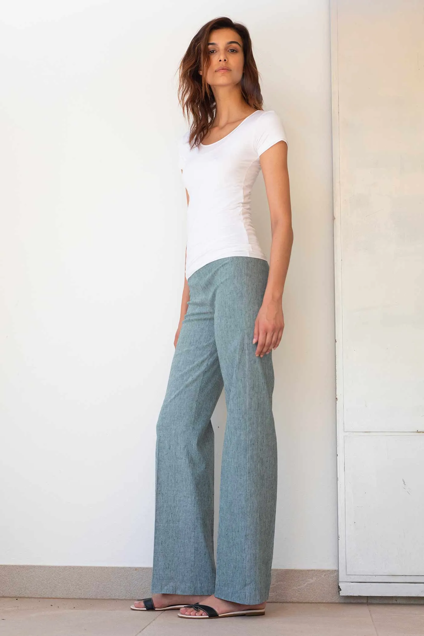 FLAVIA Linen Spruce sold by Avenue Montaigne product image thumbnail 2