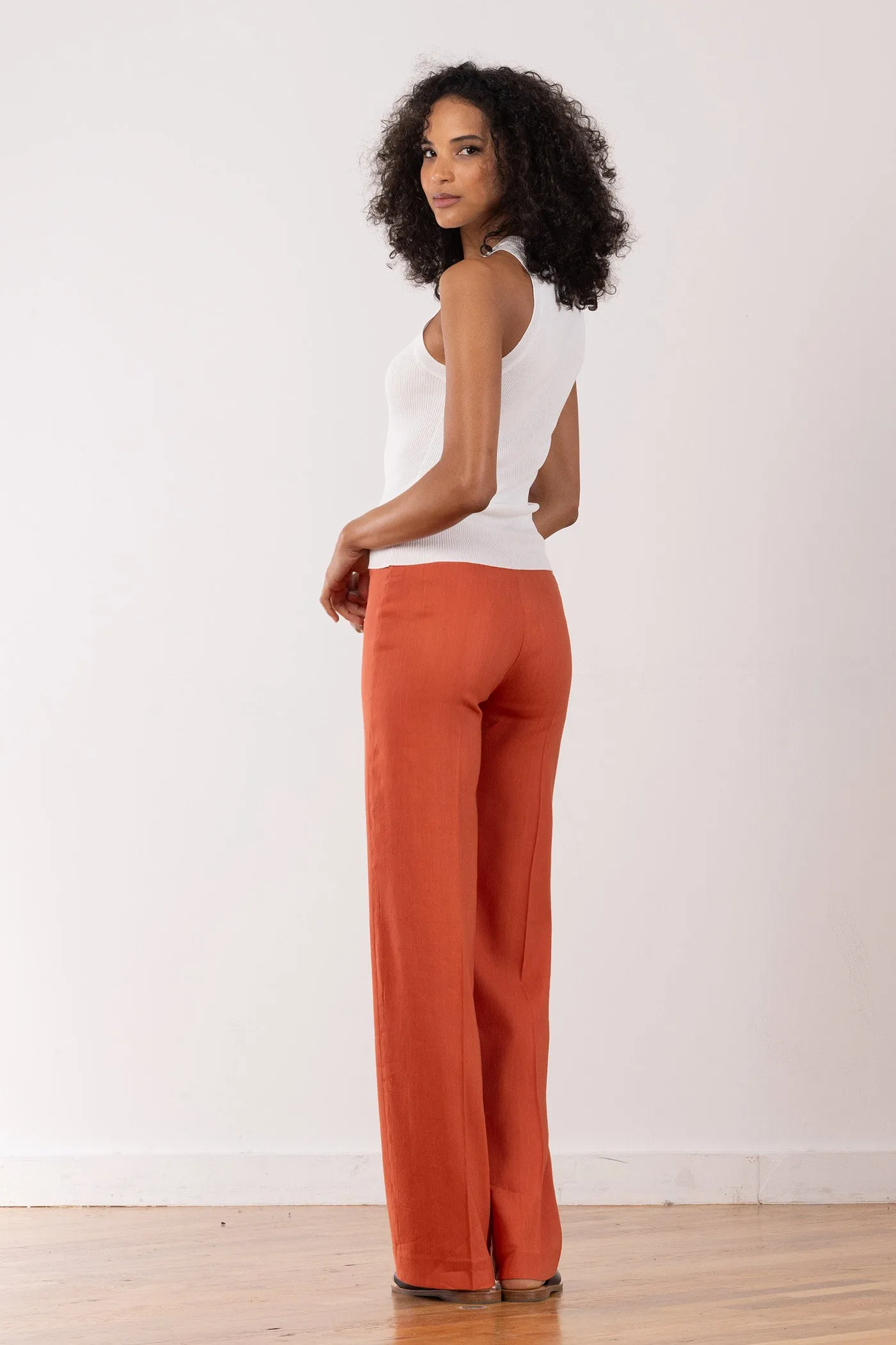 FLAVIA Linen Saffron sold by Avenue Montaigne product image thumbnail 3