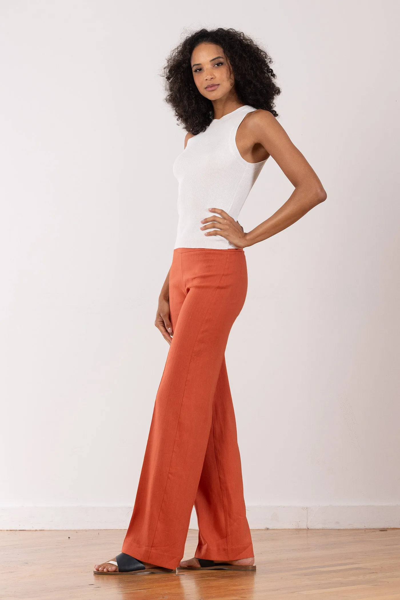 FLAVIA Linen Saffron sold by Avenue Montaigne product image thumbnail 2