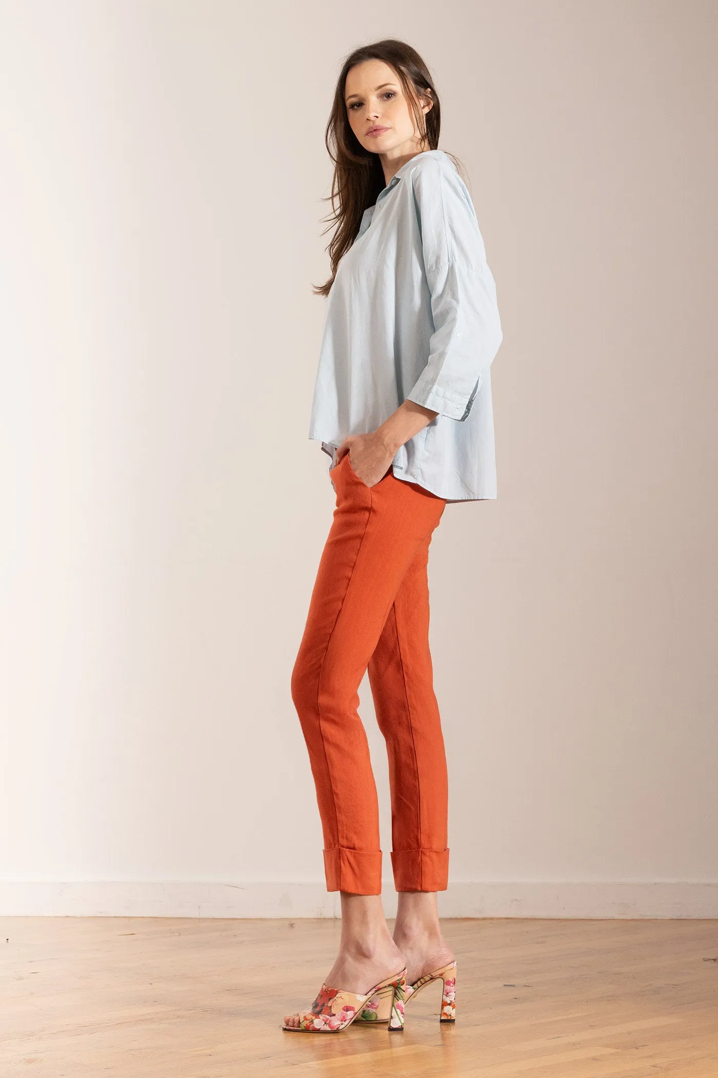 BEN Linen Saffron sold by Avenue Montaigne product image thumbnail 2