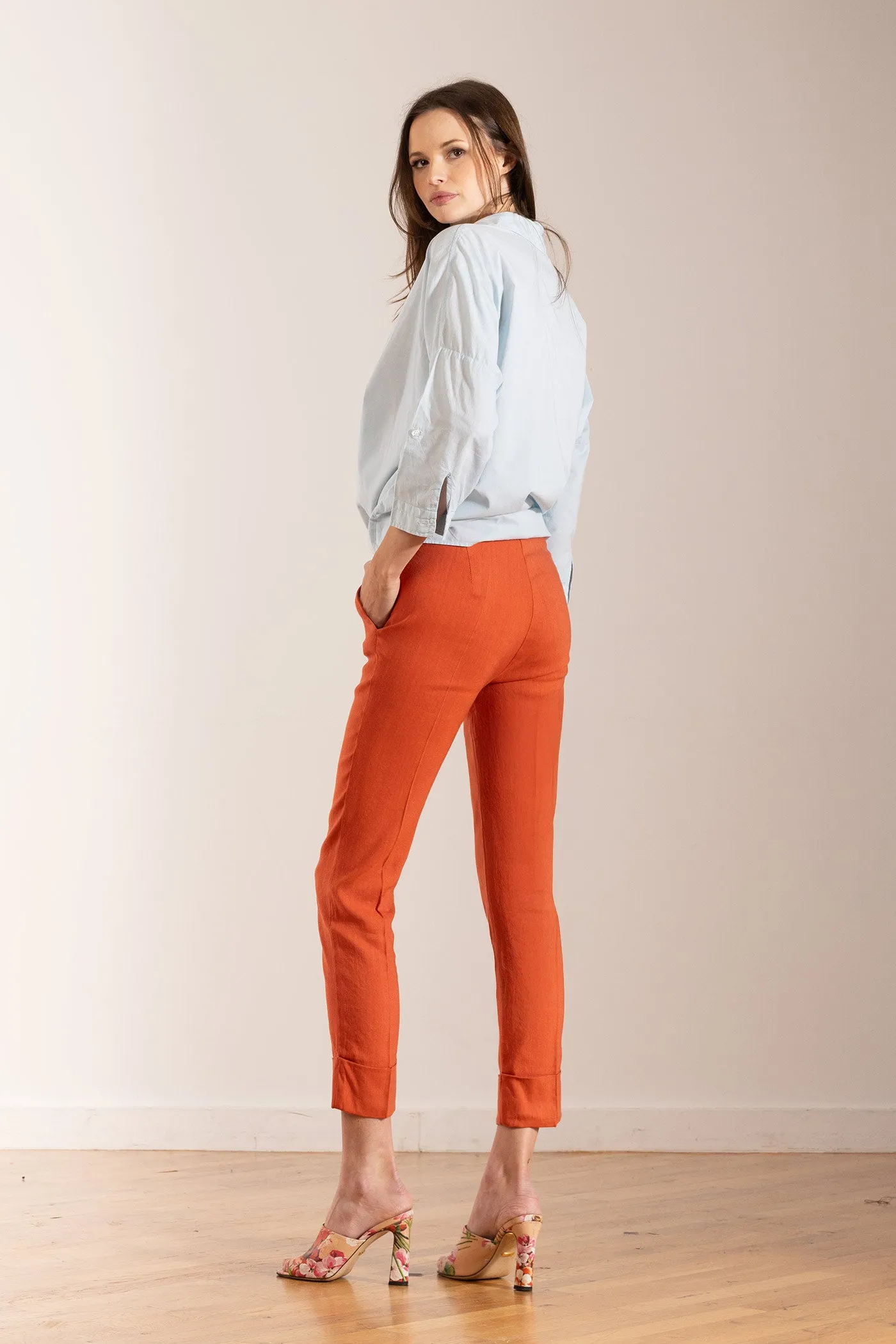 BEN Linen Saffron sold by Avenue Montaigne product image thumbnail 3