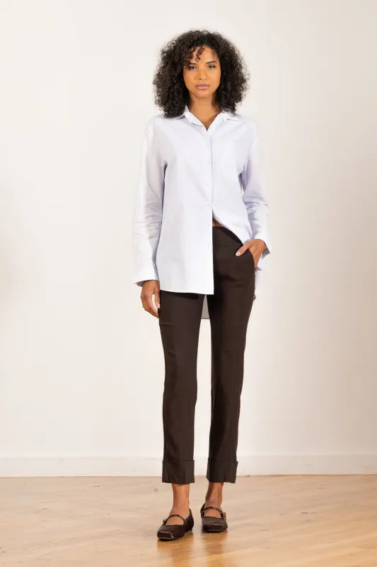 BEN Linen Espresso sold by Avenue Montaigne