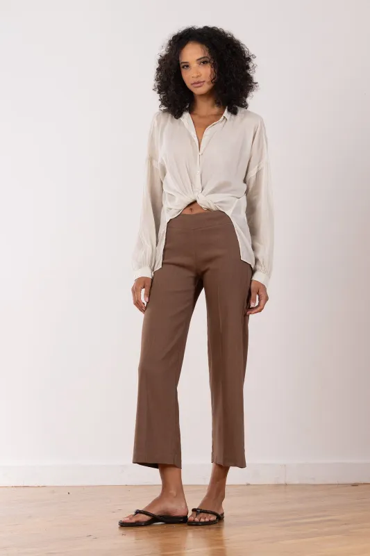 ALEX Linen Cognac sold by Avenue Montaigne