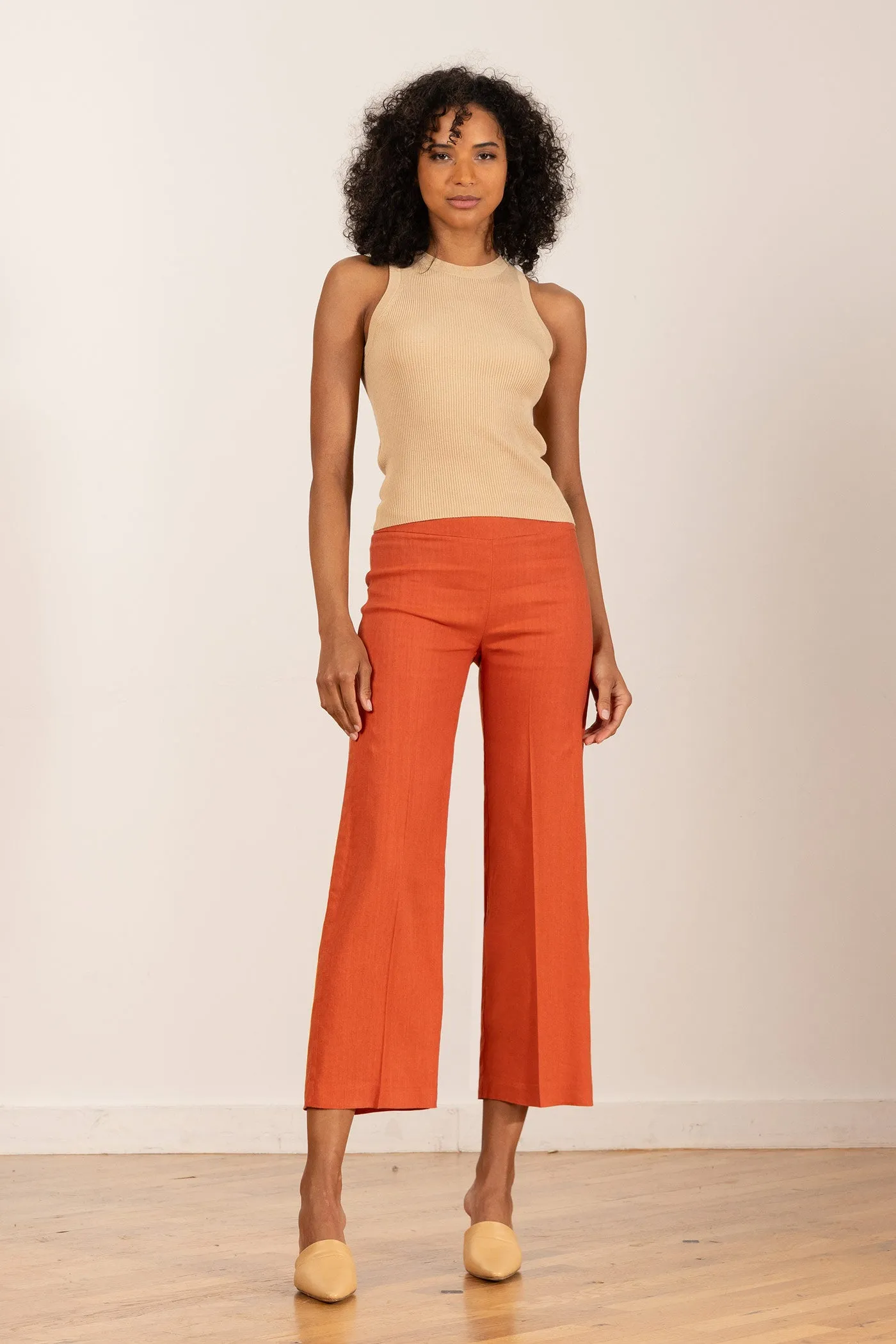 ALEX Linen Saffron sold by Avenue Montaigne