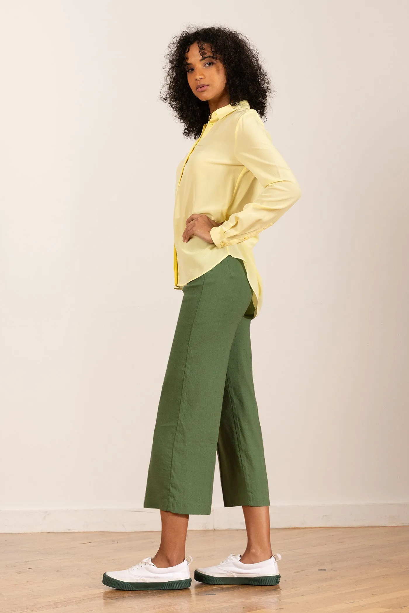 ALEX Linen Verde sold by Avenue Montaigne product image thumbnail 2