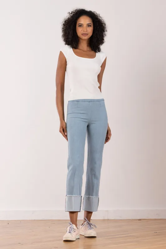 BONNIE Bleached Denim sold by Avenue Montaigne