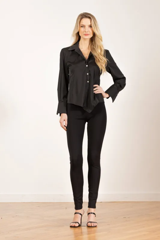 PULL ON SKINNY Freedom Black sold by Avenue Montaigne
