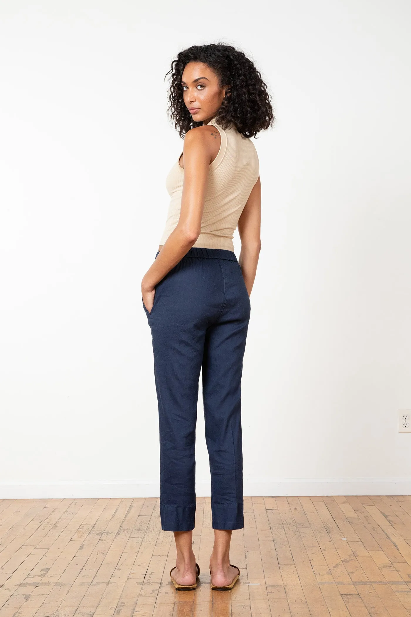 TONIC Linen Navy sold by Avenue Montaigne product image thumbnail 3