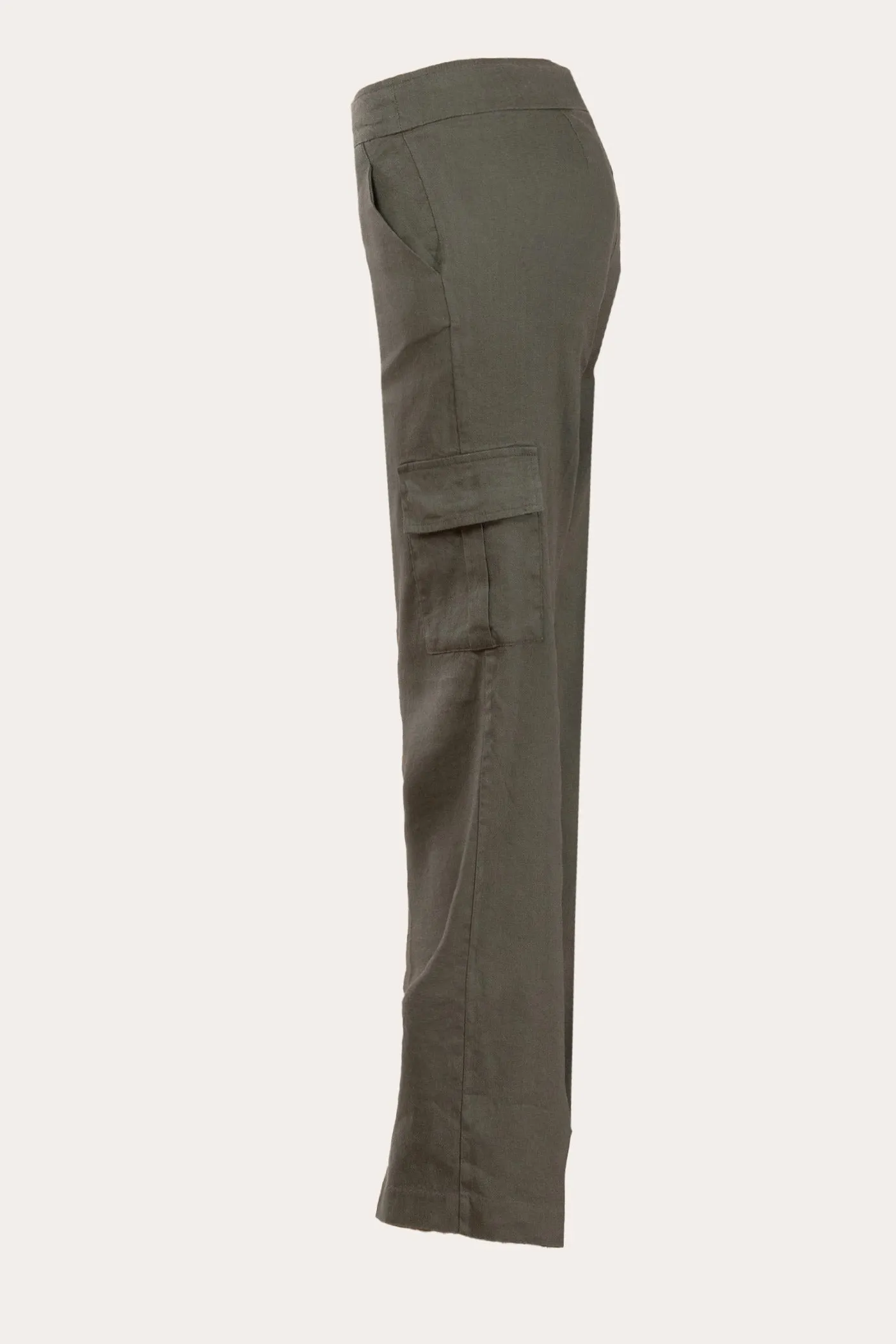 KOOL Linen Olive Green sold by Avenue Montaigne product image thumbnail 3