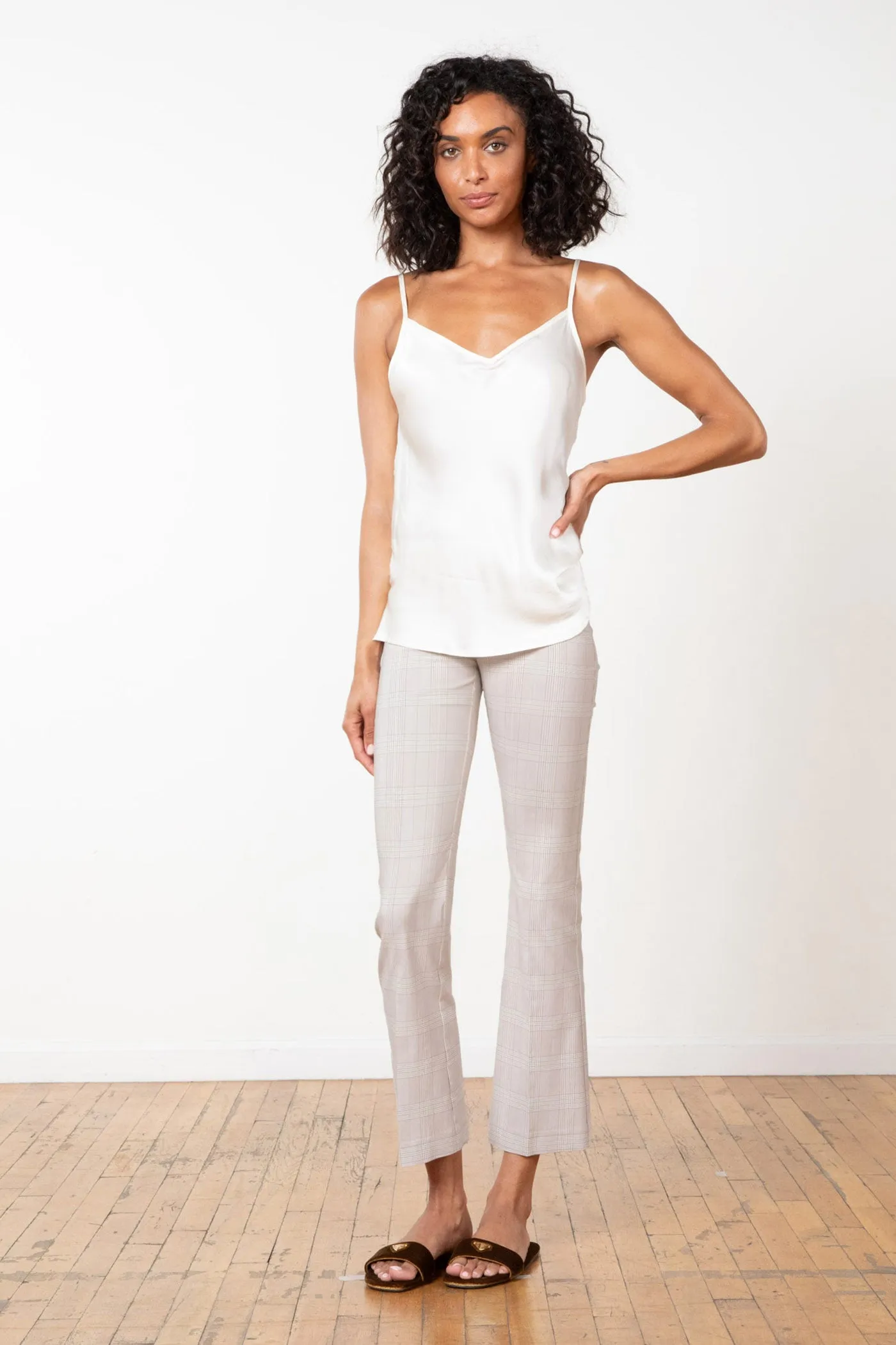 LEO Wheat Plaid sold by Avenue Montaigne