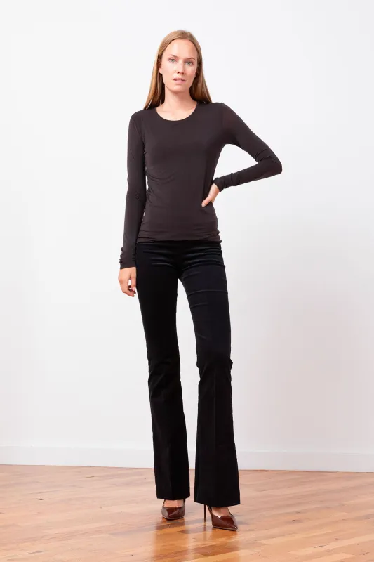 BELLINI Fine Corduroy Black sold by Avenue Montaigne