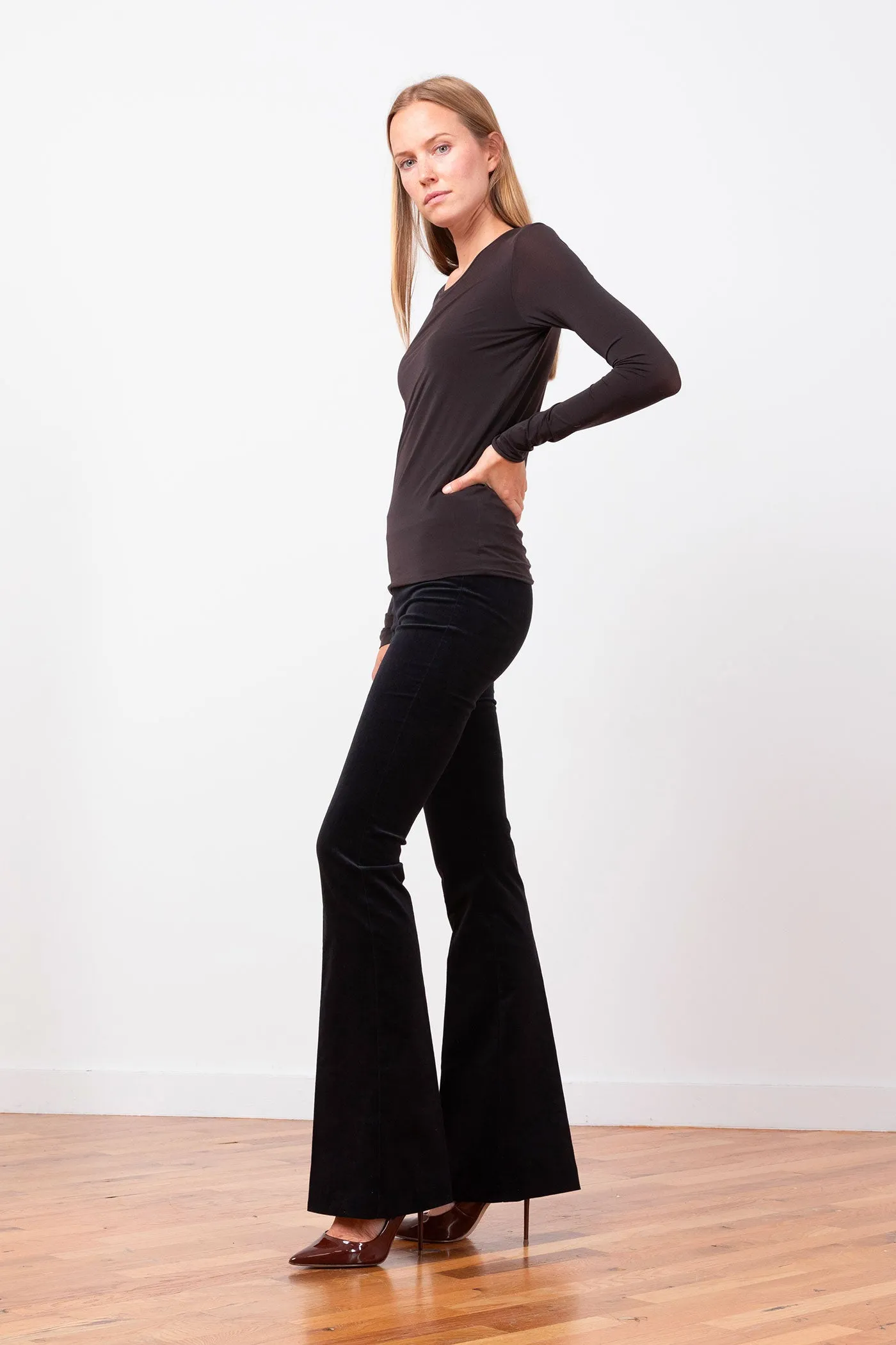 BELLINI Fine Corduroy Black sold by Avenue Montaigne product image thumbnail 2