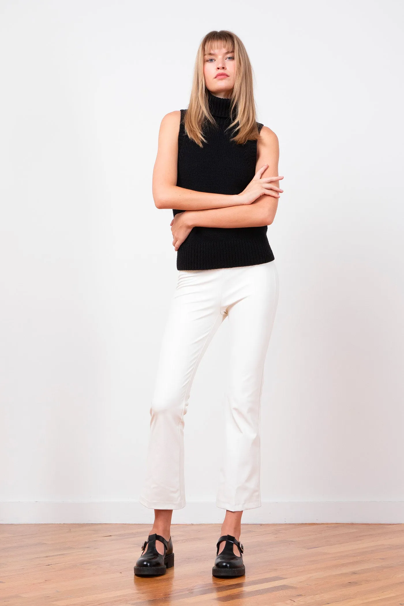 LEO Pleather Off-White sold by Avenue Montaigne