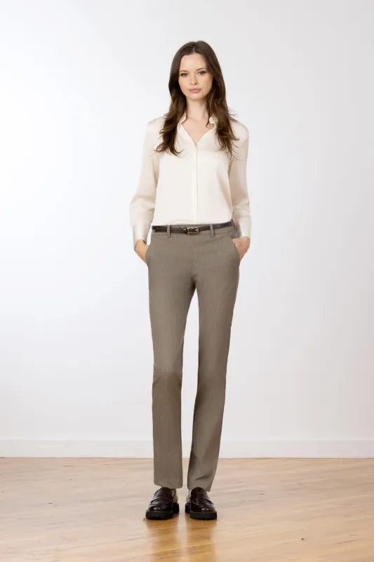 ROMEO Flannel Taupe sold by Avenue Montaigne