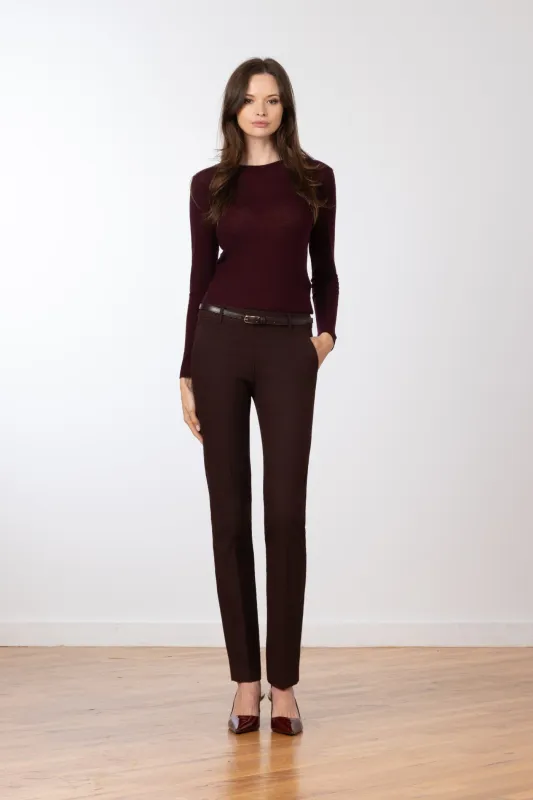 ROMEO Flannel Burgundy sold by Avenue Montaigne