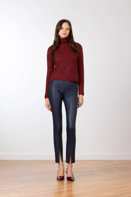 MAX Pleather Navy sold by Avenue Montaigne