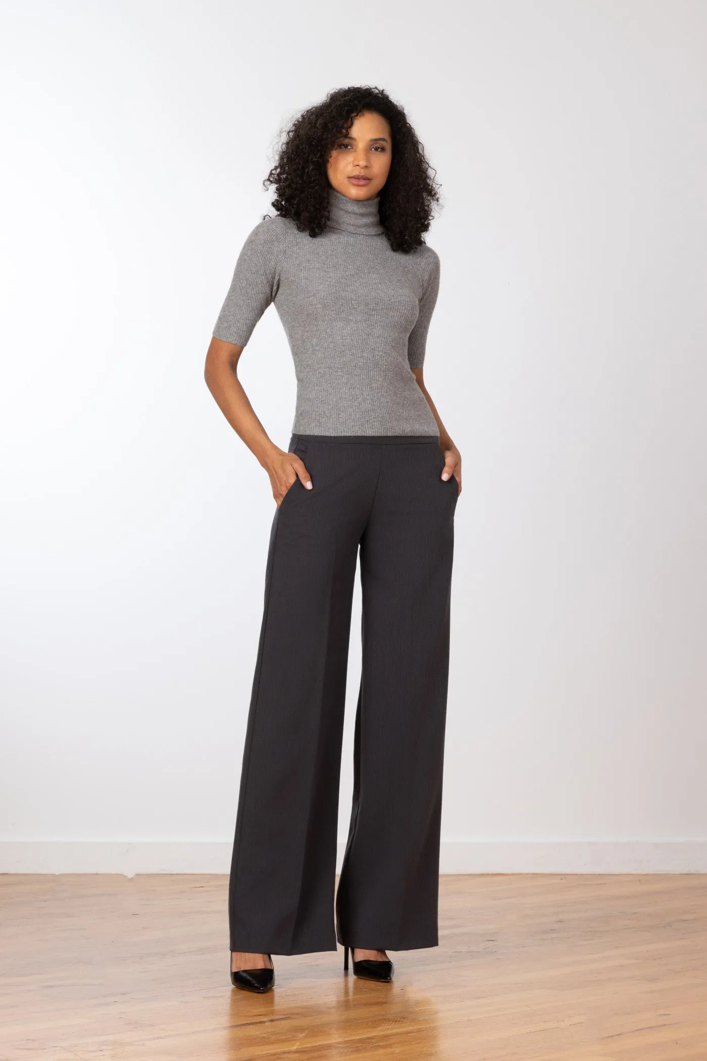 CARLA Tropical Charcoal sold by Avenue Montaigne