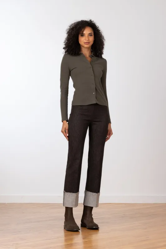 BONNIE Brown Denim sold by Avenue Montaigne