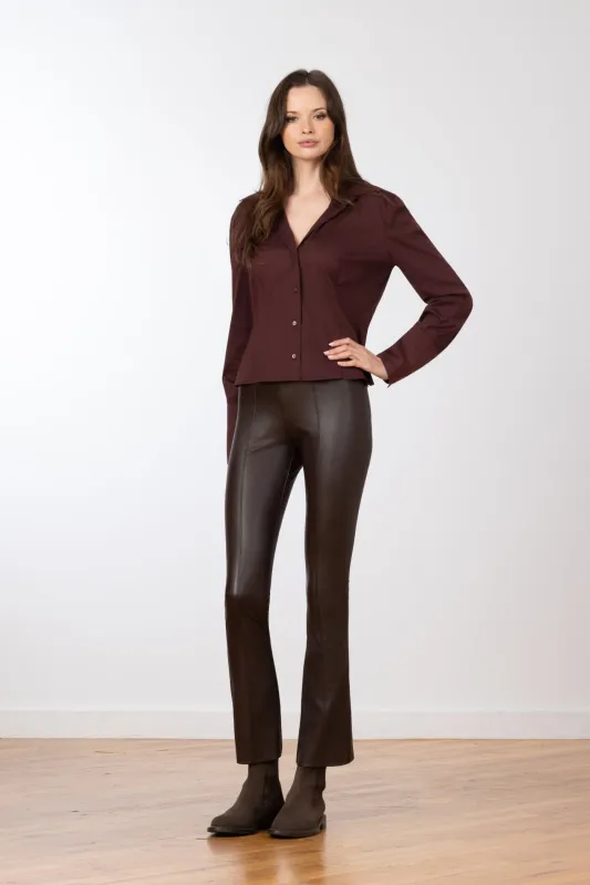 JETSET Pleather Brown sold by Avenue Montaigne