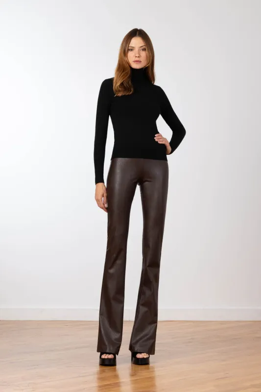 BELLINI Pleather Brown sold by Avenue Montaigne