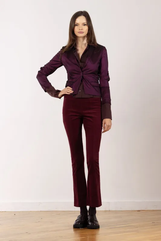 JETSET Fine Corduroy Ruby sold by Avenue Montaigne